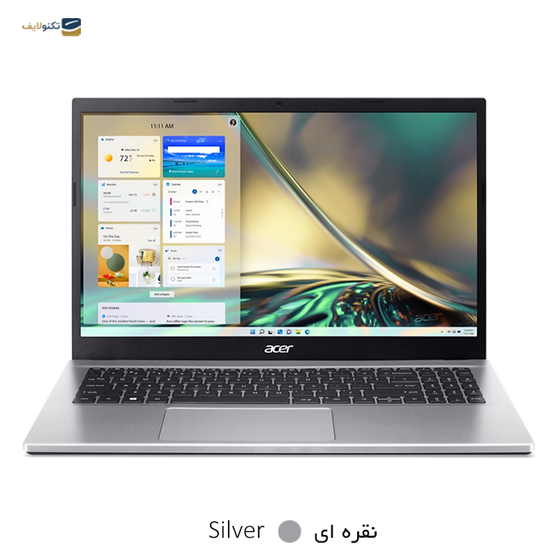 لپ تاپ ایسر 15.6 اینچی مدل Aspire 3 A315 i3 1215U 12GB 512GB - Acer Aspire 3 A315 i3 1215U 12GB RAM 512GB SSD