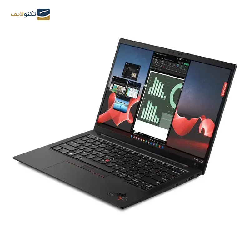 لپ تاپ لنوو 14 اینچی مدل ThinkPad X1 Carbon i7 1355U 32GB 1TB - Lenovo ThinkPad X1 Carbon i7 1355U 32GB RAM 1TB SSD