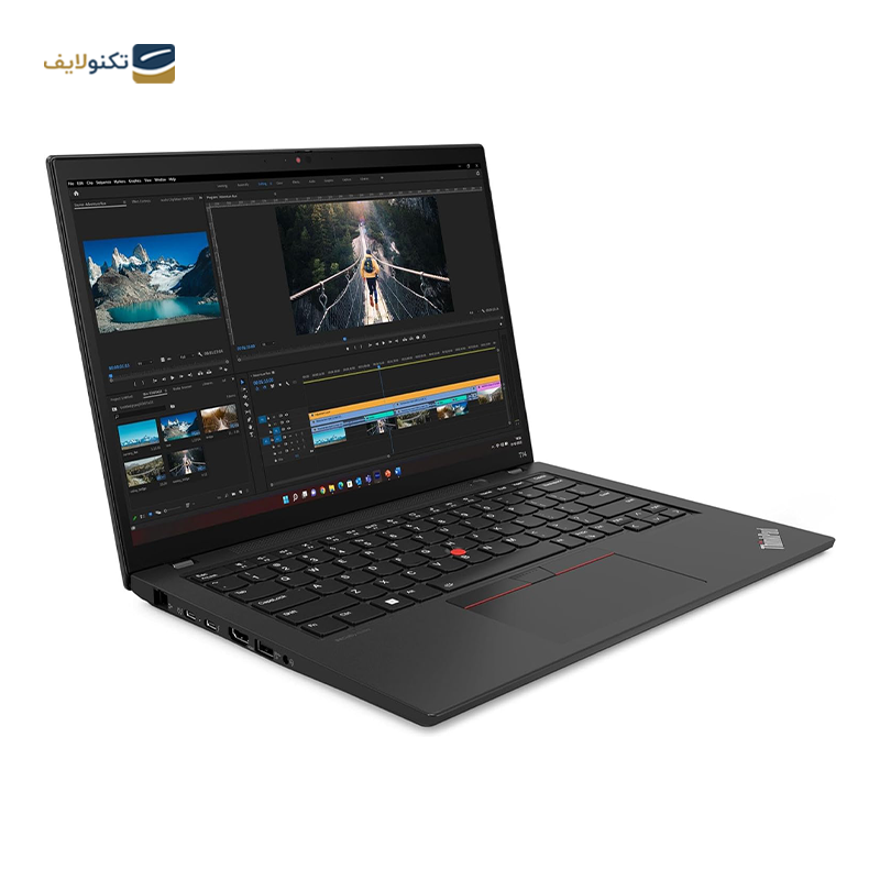 لپ تاپ لنوو 14 اینچی مدل ThinkPad T14 i7 1355U 32GB 2TB - Lenovo ThinkPad T14 Gen 4 i7 1355U 32GB RAM 2TB SSD Iris XE