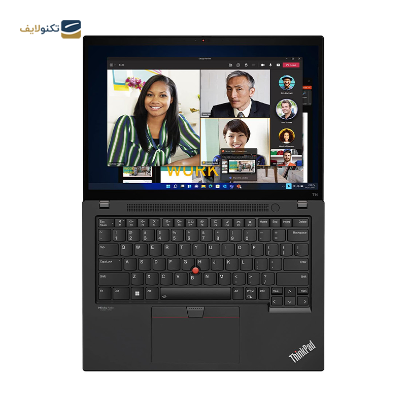 لپ تاپ لنوو 14 اینچی مدل ThinkPad T14 i7 1355U 32GB 2TB - Lenovo ThinkPad T14 Gen 4 i7 1355U 32GB RAM 2TB SSD Iris XE
