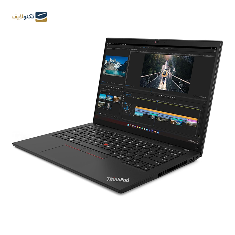 لپ تاپ لنوو 14 اینچی مدل ThinkPad T14 i7 1355U 32GB 2TB - Lenovo ThinkPad T14 Gen 4 i7 1355U 32GB RAM 2TB SSD Iris XE