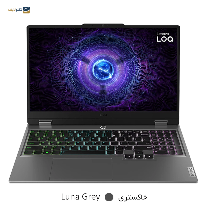 لپ تاپ لنوو 15.6 اینچی مدل LOQ i5 12450HX 12GB 1TB RTX2050 - Lenovo LOQ i5 12450HX 12GB RAM 1TB SSD RTX2050