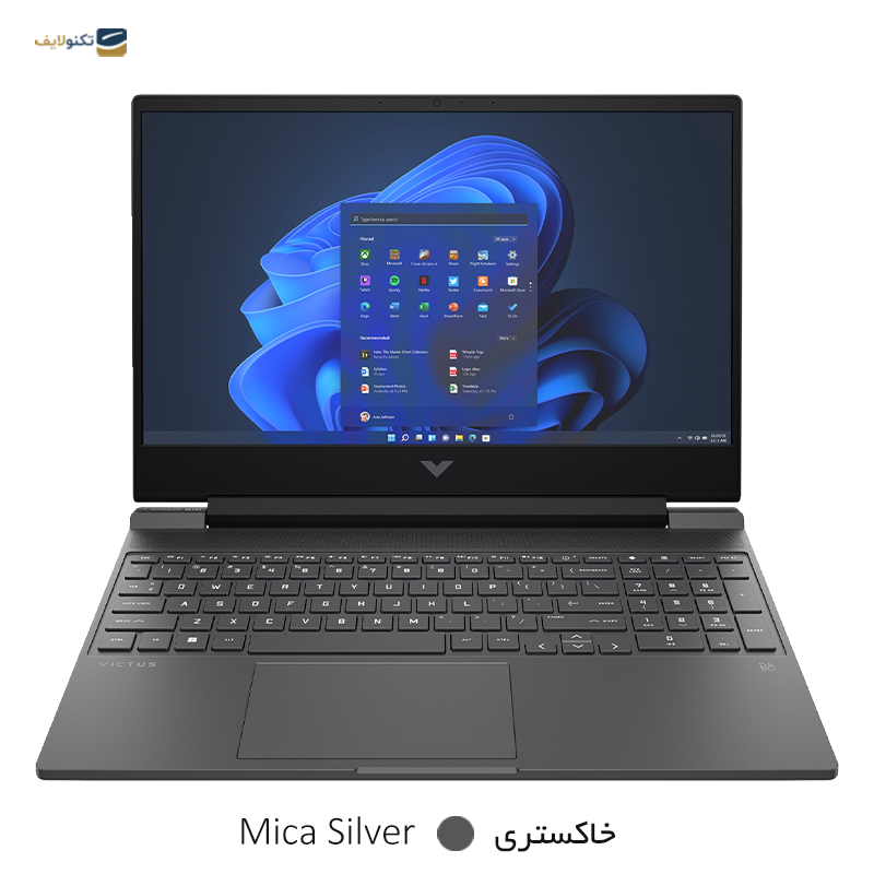 لپ تاپ اچ پی 15.6 اینچی مدل Victus 15 R5 7535HS 24GB 2TB RTX2050 - HP Victus 15 FB1013DX R5 7535HS 24GB RAM 2TB SSD RTX2050