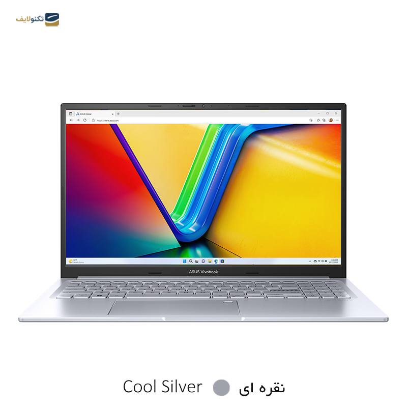 لپ تاپ ایسوس 15.6 اینچی مدل Vivobook 15X K3504VA i5 1355U 40GB 2TB - ASUS VivoBook 15X K3504VA i5 1355U 40GB RAM 2TB SSD Iris Xe