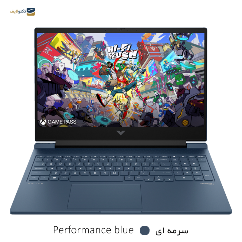 لپ تاپ اچ پی 16.1 اینچی مدل Victus 16-R1052ne i7 14700HX 32GB 1TB RTX4070 - HP Victus 16-R1052ne i7 14700HX 32GB RAM 1TB SSD RTX4070