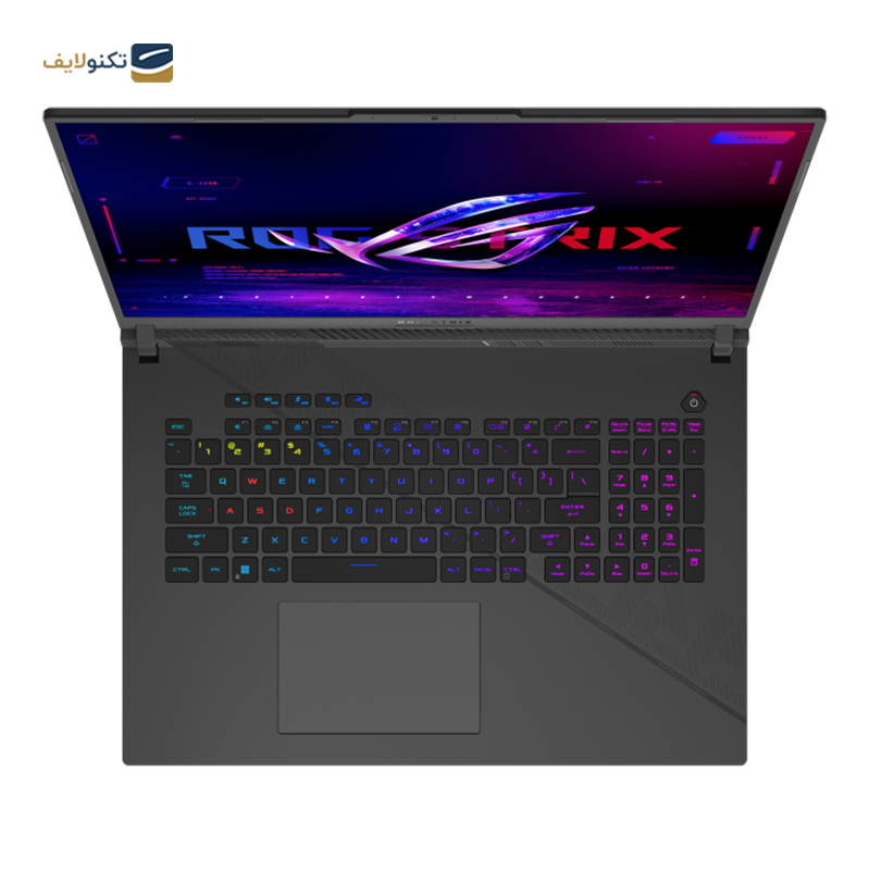 لپ تاپ ایسوس 18 اینچی مدل ROG Strix G18 G814JVR i9 14900HX 32GB 1TB RTX۴۰6۰ - Asus ROG Strix G18 G814JVR i9 14900HX 32GB RAM 1TB SSD RTX4060