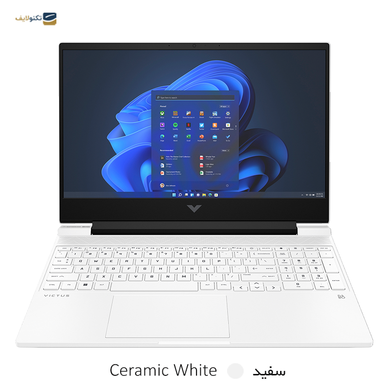 لپ تاپ اچ پی 15.6 اینچی مدل Victus 15 R5 7535HS 32GB 512GB RTX2050 - HP Victus 15 FB1013DX R5 7535HS 32GB RAM 512GB SSD RTX2050