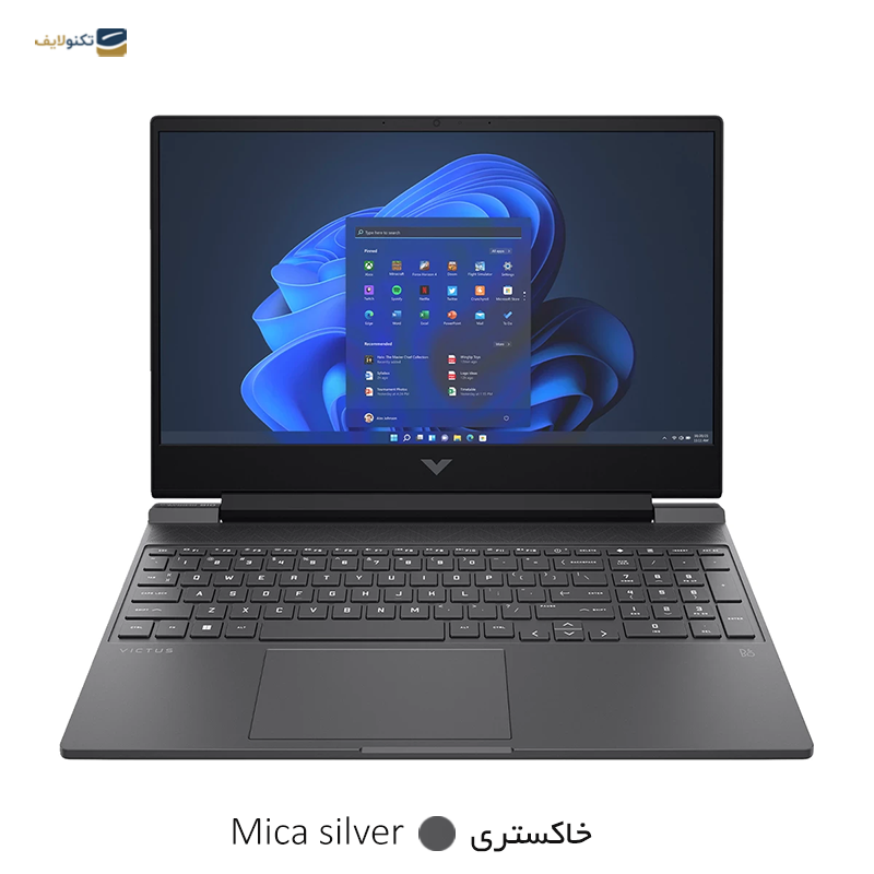 لپ تاپ اچ پی 15.6 اینچی مدل Victus 15 R5 7535HS 32GB 512GB RTX2050 - HP Victus 15 FB1013DX R5 7535HS 32GB RAM 512GB SSD RTX2050