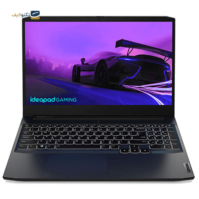 لپ تاپ 15.6 اینچی لنوو مدل IdeaPad Gaming 3 15IHU6 I5 8GB 256GB 11H - Lenovo i5 11300H -8GB 256GB SSD-4GB GTX1650 - IPS ۱5.6 inch FHD Laptop