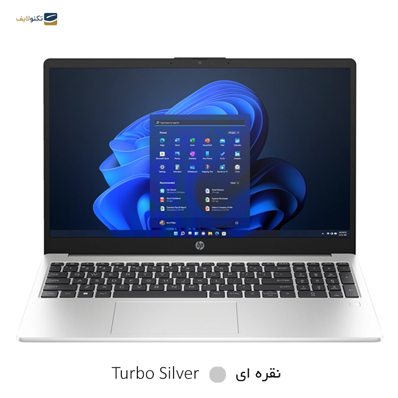 لپ تاپ اچ‌ پی 15.6 اینچی مدل HP G10 255 Athlon 7120U 8GB 256GB - HP G10 255 Athlon Silver 7120U 8GB RAM 256GB SSD Radeon 610M