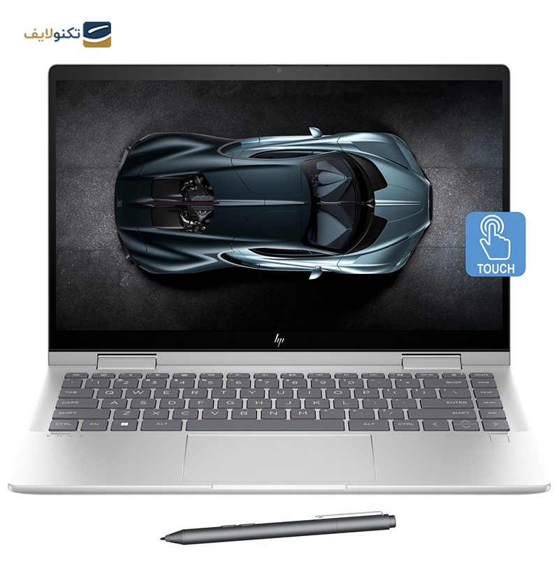 لپ تاپ اچ پی 14 اینچی مدل ENVY x360 14 Plus ES1023dx Core 7 150U 16GB 2TB - HP ENVY x360 14+ ES1023dx Core 7 150U 16GB RAM 2TB SSD Intel Graphics