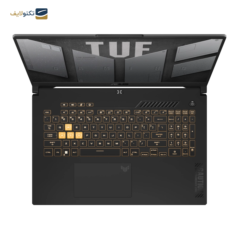 لپ‌ تاپ ایسوس 15.6 اینچی مدل TUF Gaming F15 FX507VI i7 13620H 32GB 1TB RTX4070 - Asus TUF Gaming F15 FX507VI i7 13620H 32GB RAM 1TB SSD 8GB RTX4070