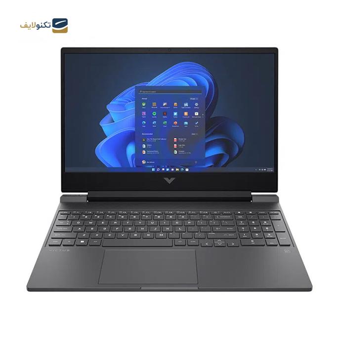 لپ تاپ 15.6 اینچی اچ‌پی مدل Victus 15-i5 12450 8GB 256GB  - HP Victus -i5 12450H-8GB-256GB SSD-GTX1650 4GB-FHD 15.6 inch laptop