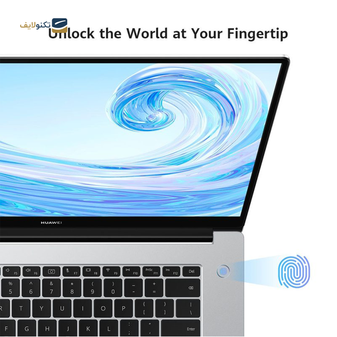 لپ تاپ 15.6 اینچی هوآوی مدل MateBook D15 I3 10110U - Huawei MateBook D15 i3 10110U/8G/256 SSD/intel - 15.6 inch LapTop