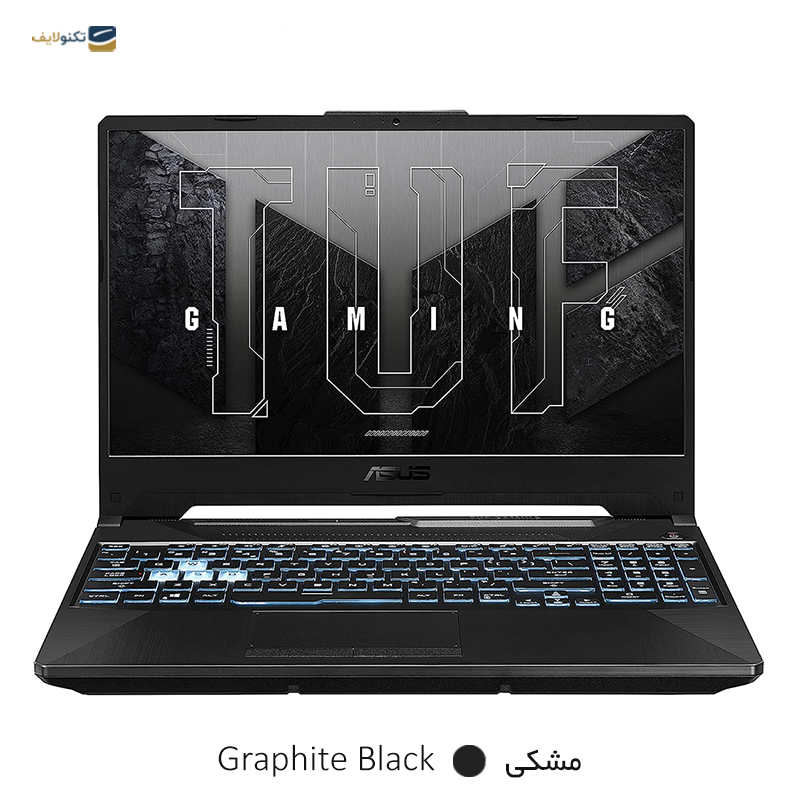 لپ تاپ ایسوس 15.6 اینچی مدل TUF Gaming A15 FA506NC R5 7535HS 40GB 1TB RTX3050 - ASUS TUF Gaming F15 FA506NC R5 7535HS 40GB RAM 1TB SSD RTX3050