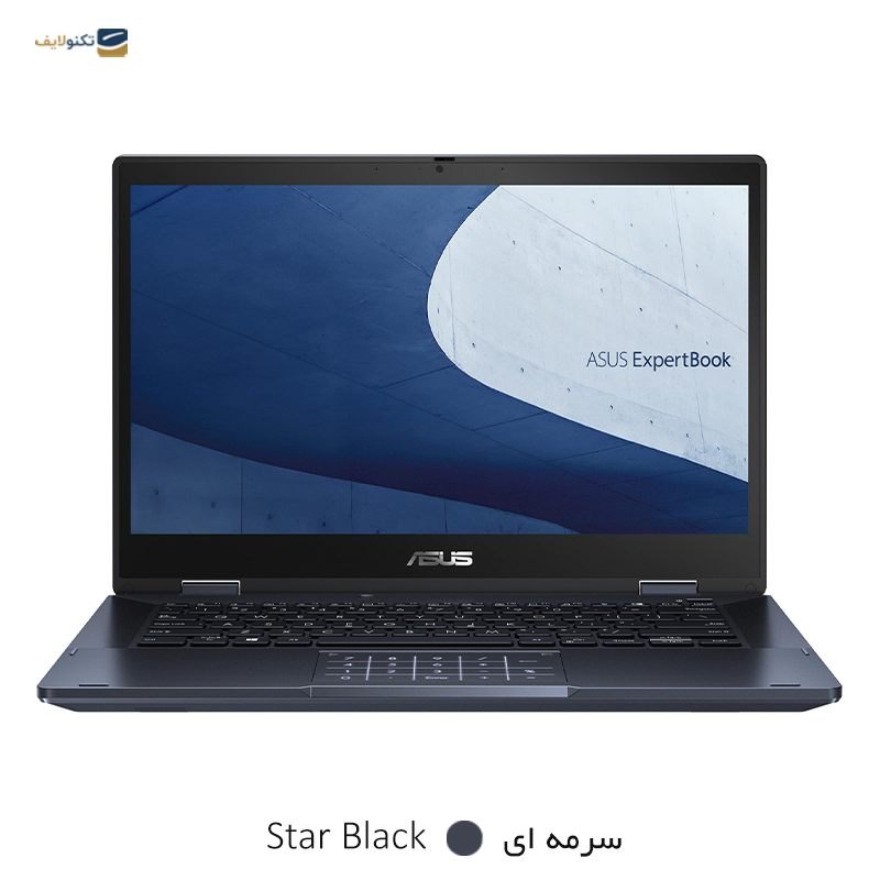 لپ‌ تاپ ایسوس 14 اینچی مدل ExpertBook B3 Flip B3402 i5 1235U 24GB 2TB - Asus ExpertBook B3 Flip B3402 i5 1235U 24GB RAM 2TB SSD Iris Xe