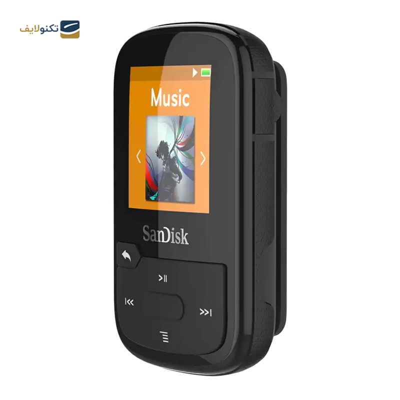 فلش مموری و پخش کننده سن دیسک مدل Clip Sport Plus - SanDisk Clip Sport Plus Flash Memory 32GB
