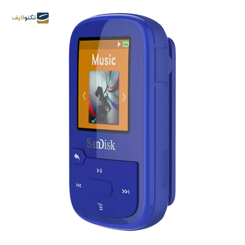 فلش مموری و پخش کننده سن دیسک مدل Clip Sport Plus - SanDisk Clip Sport Plus Flash Memory 32GB