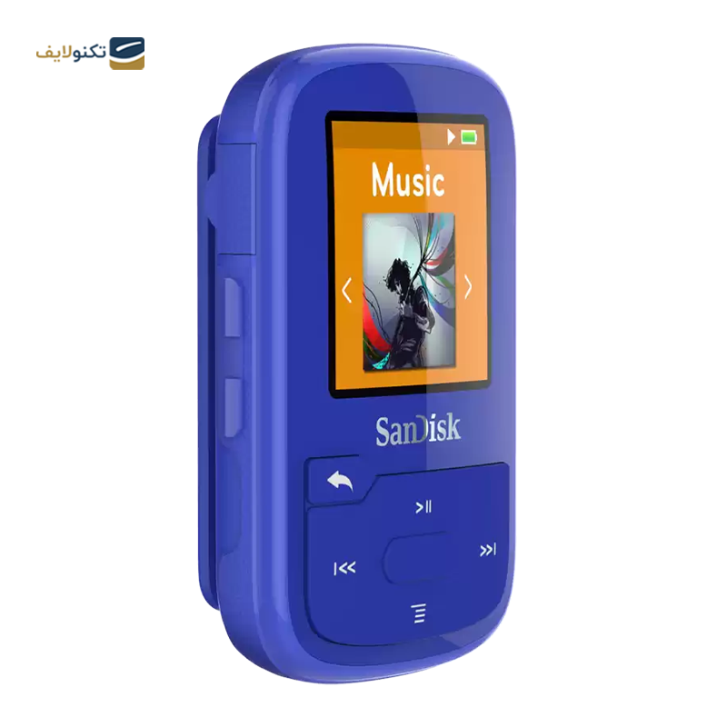 فلش مموری و پخش کننده سن دیسک مدل Clip Sport Plus - SanDisk Clip Sport Plus Flash Memory 32GB
