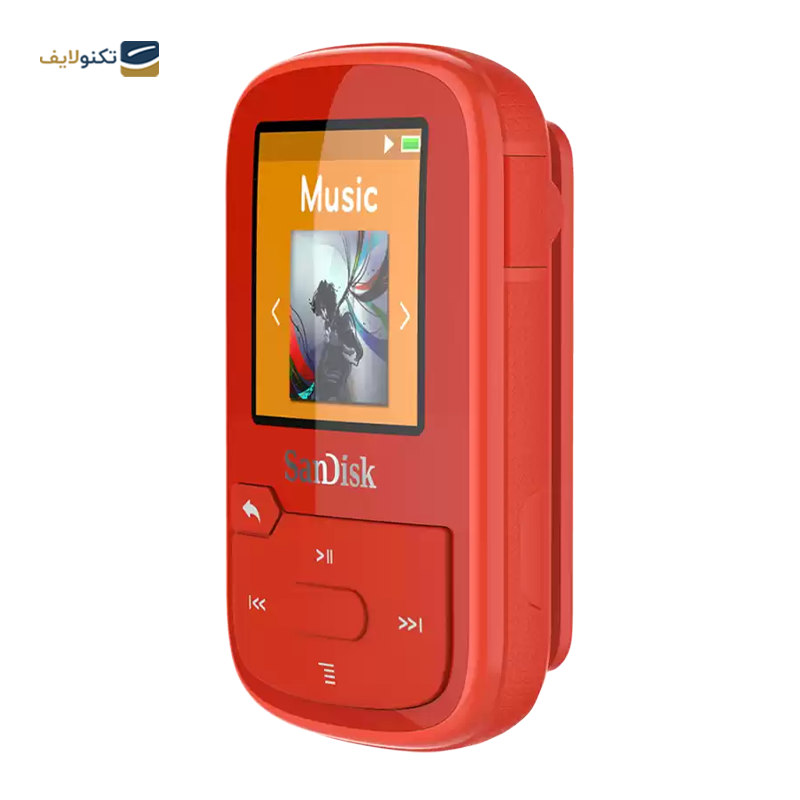 فلش مموری و پخش کننده سن دیسک مدل Clip Sport Plus - SanDisk Clip Sport Plus Flash Memory 32GB