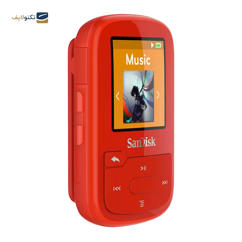 فلش مموری و پخش کننده سن دیسک مدل Clip Sport Plus - SanDisk Clip Sport Plus Flash Memory 32GB