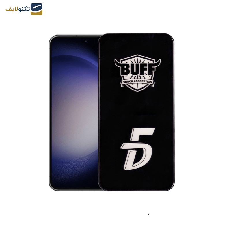 محافظ صفحه نمایش 5D بوف مدل F33-G مناسب برای گوشی موبایل سامسونگ Galaxy S23 FE-A54 - Buff 5D F33-G Glass Screen Protector For Samsung Galaxy S23 FE-A54