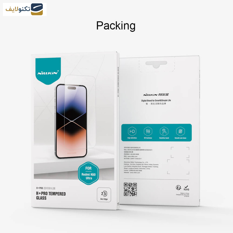محافظ صفحه نمایش نیلکین مدل H Plus Pro مناسب برای گوشی موبایل شیائومی 13T - 13T Pro - Redmi K60 Ultra - Nillkin Amazing H Plus Pro tempered glass screen protector for Xiaomi 13T - 13T Pro - Redmi K60 Ultra