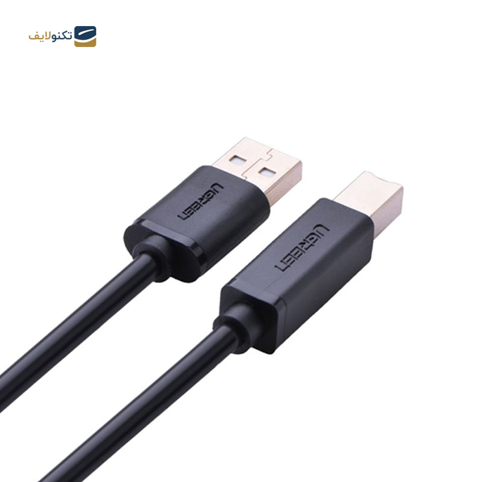 کابل تبدیل USB-A به USB-B یوگرین US135 مدل 10350 طول 1.5 متر - UGREEN US132-10350 USB 2.0 AM to BM Print Cable 1.5m