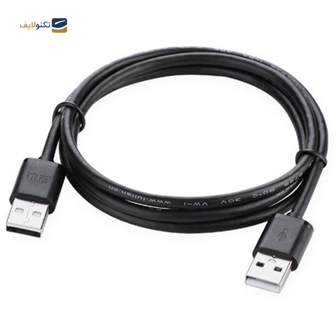 کابل تبدیل USB به USB یوگرین US102 مدل 30136 طول 3 متر - UGREEN US102-30136 USB Link Cable 3m