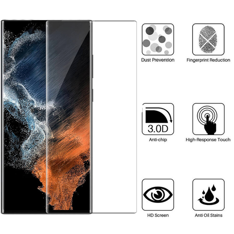 گلس گوشی سامسونگ گلکسی S22 الترا بوف مدل Full-Glue - Buff Full-Glue Galaxy S22 Ultra Screen Protector
