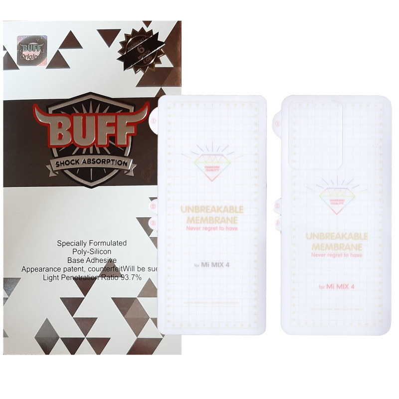 محافظ صفحه نمایش و پشت گوشی شیائومی می میکس 4 بوف مدل Hg01 - Buff Hg01 Mi Mix 4 Back & Screen Protector