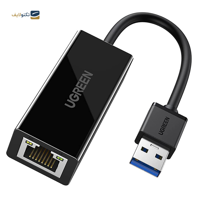 مبدل یو اس بی به شبکه Ethernet یوگرین CR111 مدل 20254 - UGREEN CR111-20254 USB to Fast Ethernet Adapter