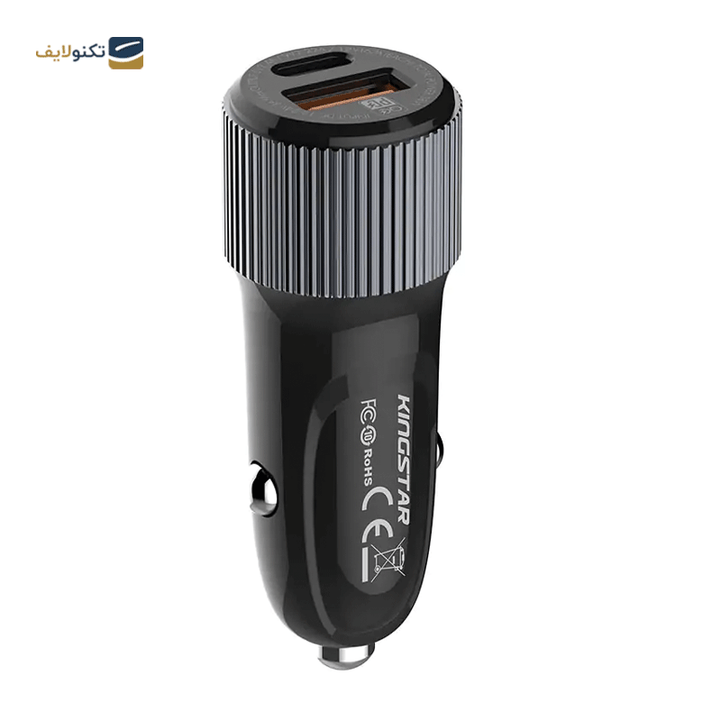 شارژر فندکی کینگ استار مدل KC135iPD توان 38 وات - KingStar KC135iPD Wall Charger