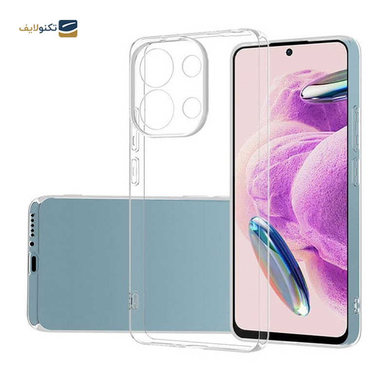 قاب گوشی شیائومی Redmi Note 13 4G مدل ژله ای - Jelly TPU Clear Cover For Xiaomi Redmi Note 13 4G