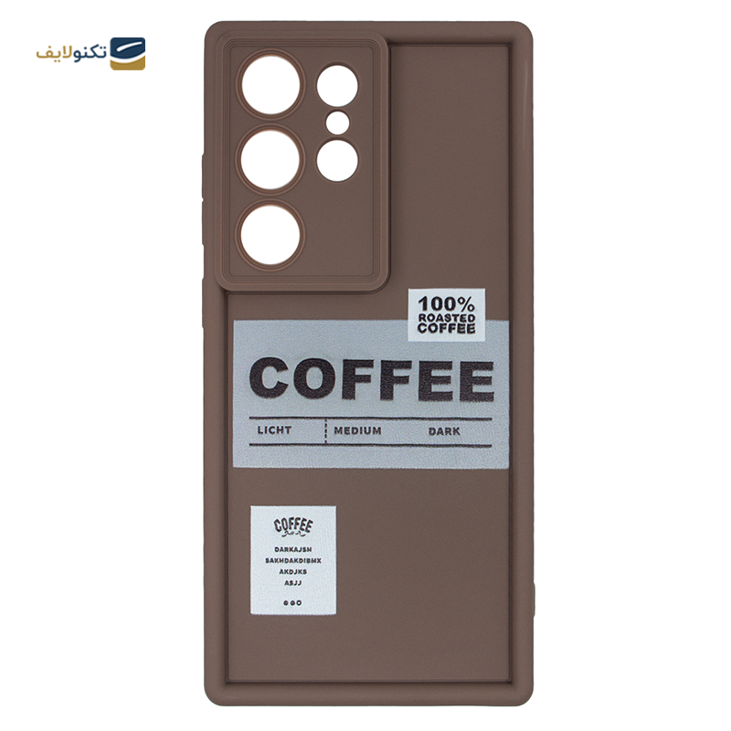 قاب گوشی سامسونگ Galaxy S24 Ultra مدل Solid Coffee - Solid Coffee Samsung Galaxy S24 Ultra Phone Cover