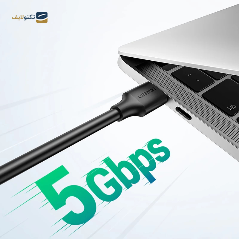 کابل تبدیل USB به USB یوگرین مدل US128-90576 طول 3 متر - UGREEN US128-90576 USB Link Cable 2m