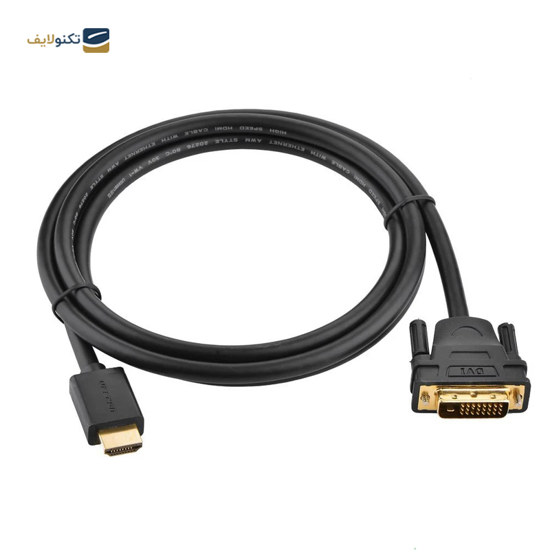 کابل تبدیل HDMI به DVI یوگرین مدل HD106-10137 طول 5 متر - Ugreen HD106-10137 HDMI to DVI Cable 5M