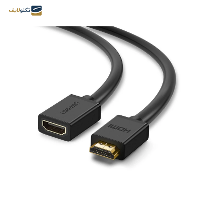 کابل افزایش طول HDMI یوگرین HD107 مدل 10142 طول 2 متر - UGREEN HD107-10142 HDMI Male to Female Extension Cable 2M