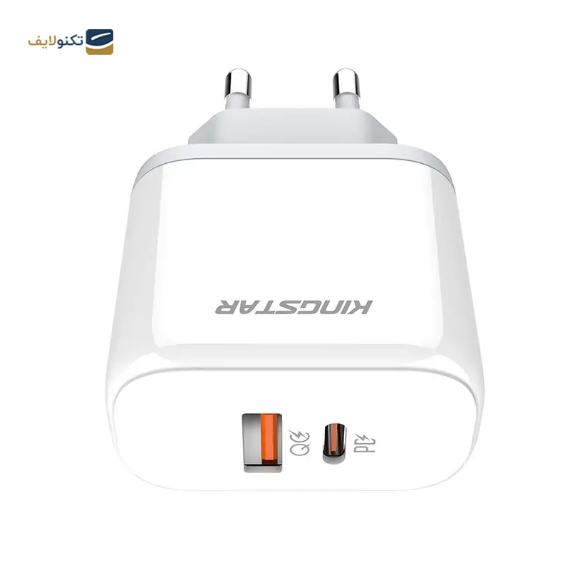شارژر دیواری کینگ استار مدل KW220PD توان 45 وات به همراه کابل تایپ سی - KingStar KW220PD Wall Charger