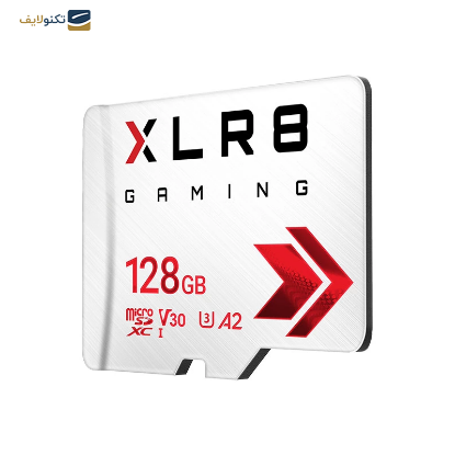 کارت حافظه MicroSDXC پی ان وای مدل XLR8 Gaming کلاس 10 V30 ظرفیت 128 گیگابایت - PNY XLR8 Gaming MicroSDXC V30 Flash Card - 128GB