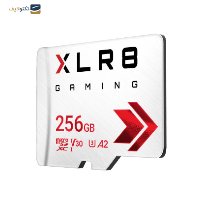 کارت حافظه MicroSDXC پی ان وای مدل XLR8 Gaming کلاس 10 V30 ظرفیت 256 گیگابایت - PNY XLR8 Gaming MicroSDXC V30 Flash Card - 256GB