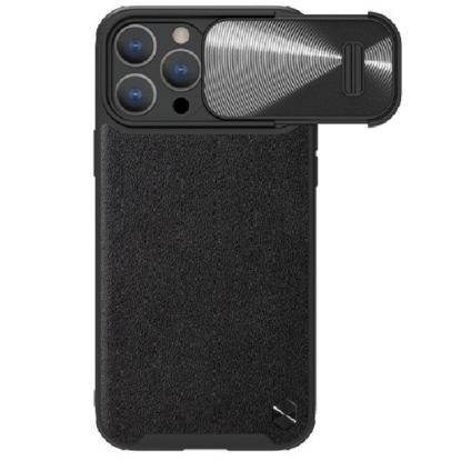 کاور گوشی اپل iPhone 14 Pro نیلکین مدل CamShield Leather S Case - Nillkin CamShield Leather S Case Cover for iPhone 14 Pro