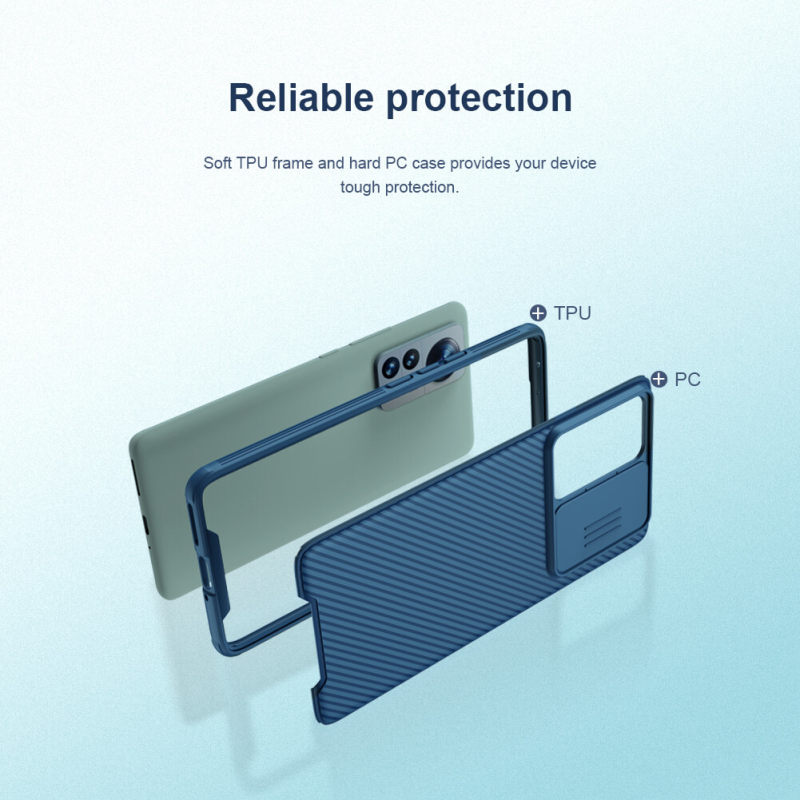 کاور گوشی شیائومی 12 پرو نیلکین مدل CamShield pro - Nillkin CamShield pro Case Cover for Xiaomi 12 Pro