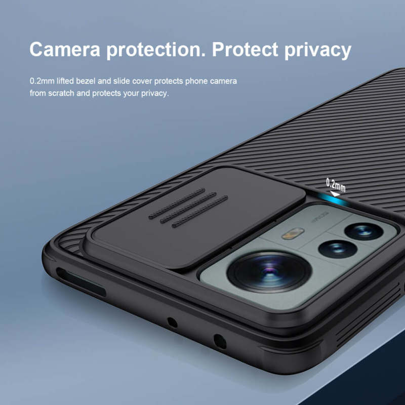 کاور گوشی شیائومی 12 پرو نیلکین مدل CamShield pro - Nillkin CamShield pro Case Cover for Xiaomi 12 Pro