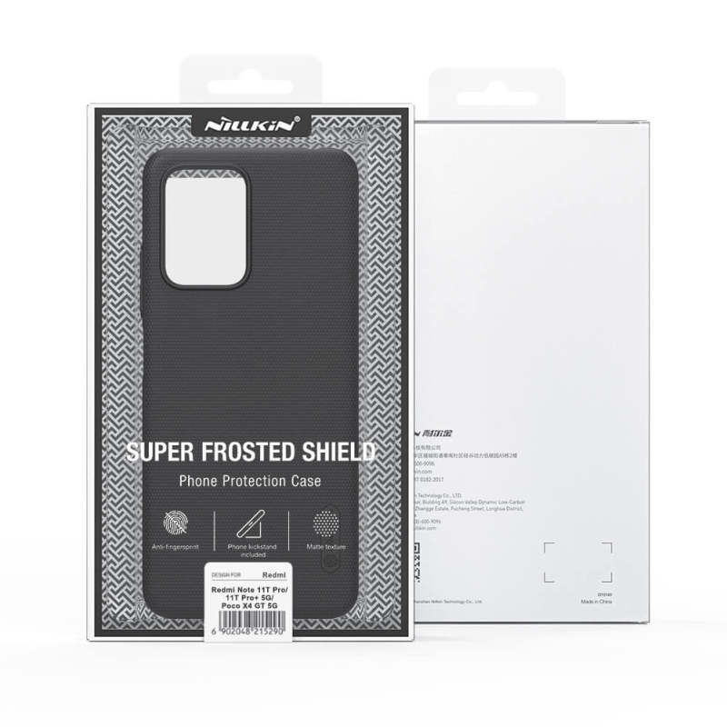 کاور گوشی شیائومی Redmi Note 11T Pro/Redmi Note 11T Pro Plus /Poco X4 GT 5G/Redmi K50i 5G نیلکین مدل Super Frosted Shield - Nillkin Super Frosted Shield cover for Xiaomi Redmi Note 11T Pro/Redmi Note 11T Pro Plus /Poco X4 GT 5G/Redmi K50i 5G