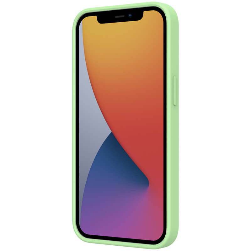 کاور گوشی موبایل اپل iPhone 13 نیلکین مدل CamShield Silky Magnetic Silicon - 