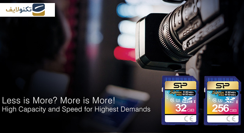 کارت حافظه SDXC سیلیکون پاور مدل Superior Pro کلاس 10 استاندارد UHS-I U3 سرعت 90MBps ظرفیت 64 گیگابایت - 