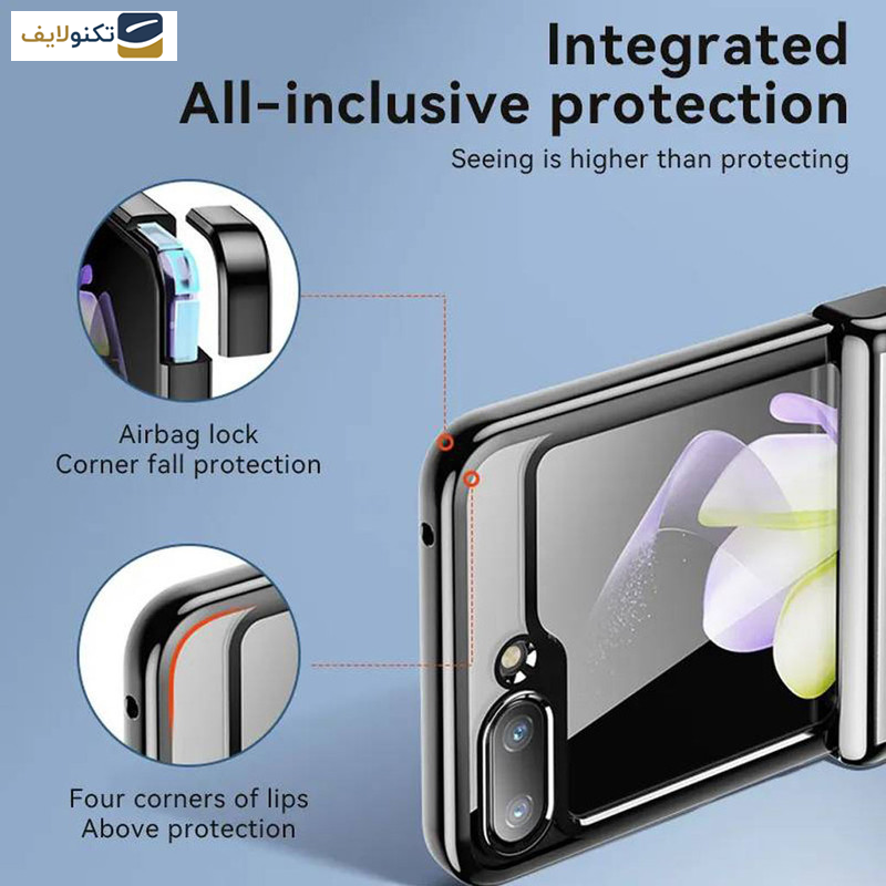 کاور گوشی سامسونگ Galaxy Z Flip 5 اپیکوی مدل Xundd Electroplated - Epicoy Xundd Electroplated Cover Case For Galaxy Z Flip 5