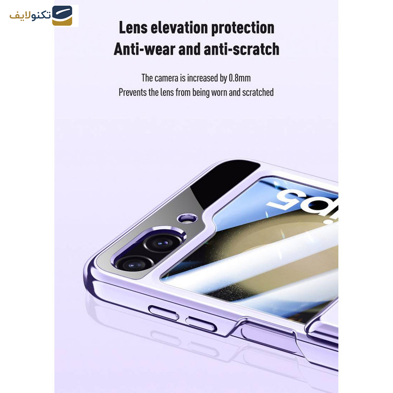 کاور گوشی سامسونگ Galaxy Z Flip 5 اپیکوی مدل Xundd Electroplated - Epicoy Xundd Electroplated Cover Case For Galaxy Z Flip 5