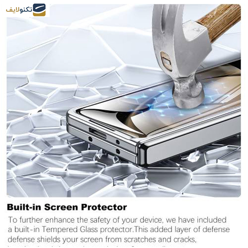 کاور گوشی سامسونگ Galaxy Z Fold 5 اپیکوی مدل Xundd Electroplated - Epicoy Xundd Electroplatedr Cover Case For Galaxy Z Fold 5